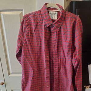Abercrombie & Fitch XL long sleeve plaid shirt